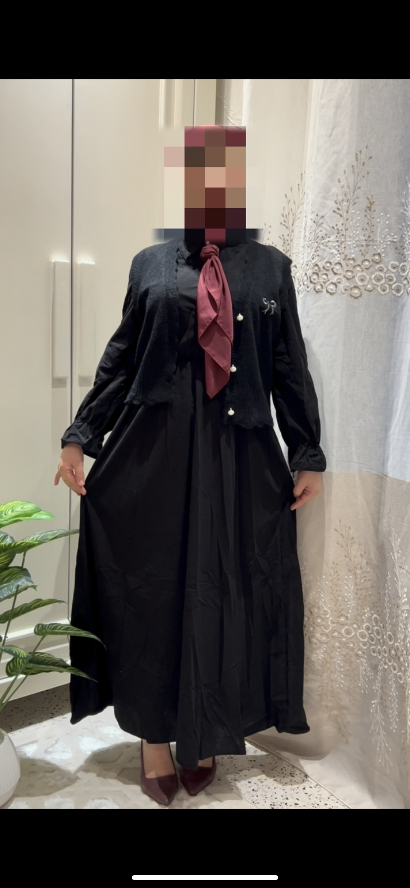 Robe Hidjab deux pièces 2027 🔥